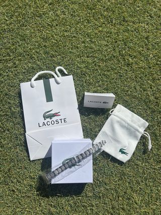 Pulsera Lacoste Acero Inoxidable Hombre
