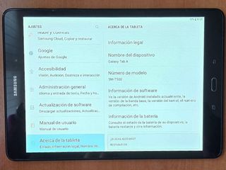 Samsung Galaxy Tab A Negra