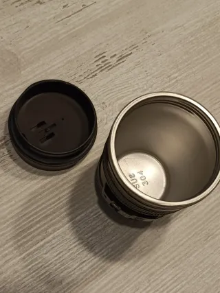 Taza Termo Forma Objetivo Canon Zoom Lens