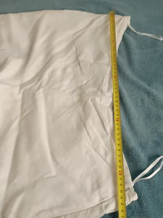 Falda blanca ibicenca largo midi 44/2xl