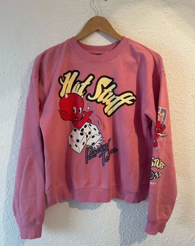 Sudadera Hot Stuff Rosa