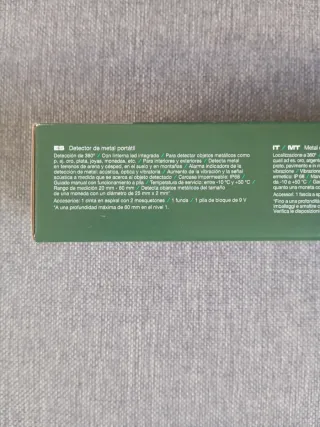 Detector de metales Parkside portátil