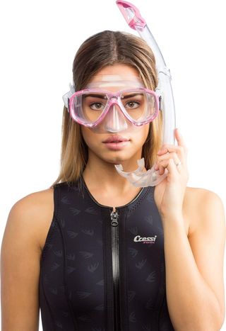 Conjunto Cressi Perla Máscara y Tubo