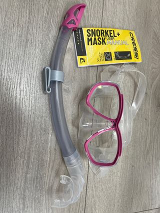Conjunto Cressi Perla Máscara y Tubo