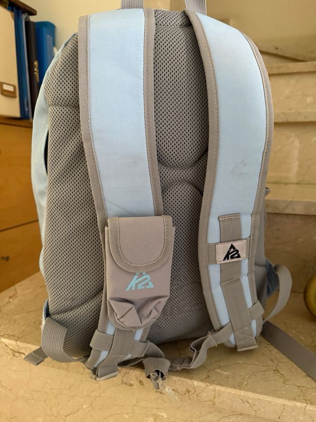 Patines K2 con protecciones y mochila
