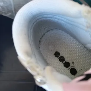 Scarpe Diadora bimba tg 21 bianche rosa