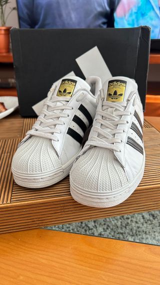 Zapatillas Adidas Superstar Blancas Talla 42