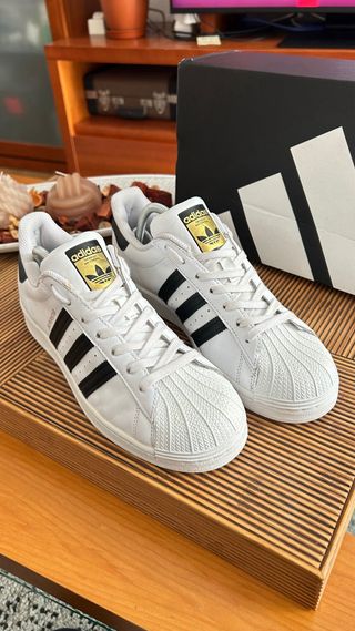 Zapatillas Adidas Superstar Blancas Talla 42