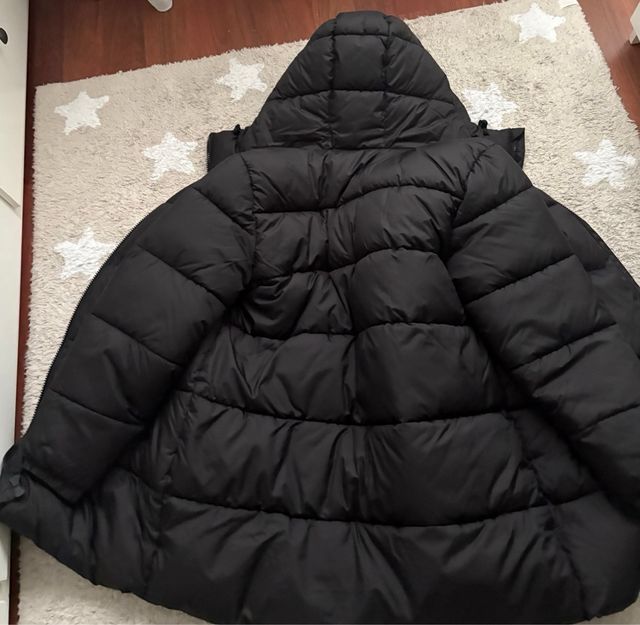 Chaqueta acolchada Zara negra