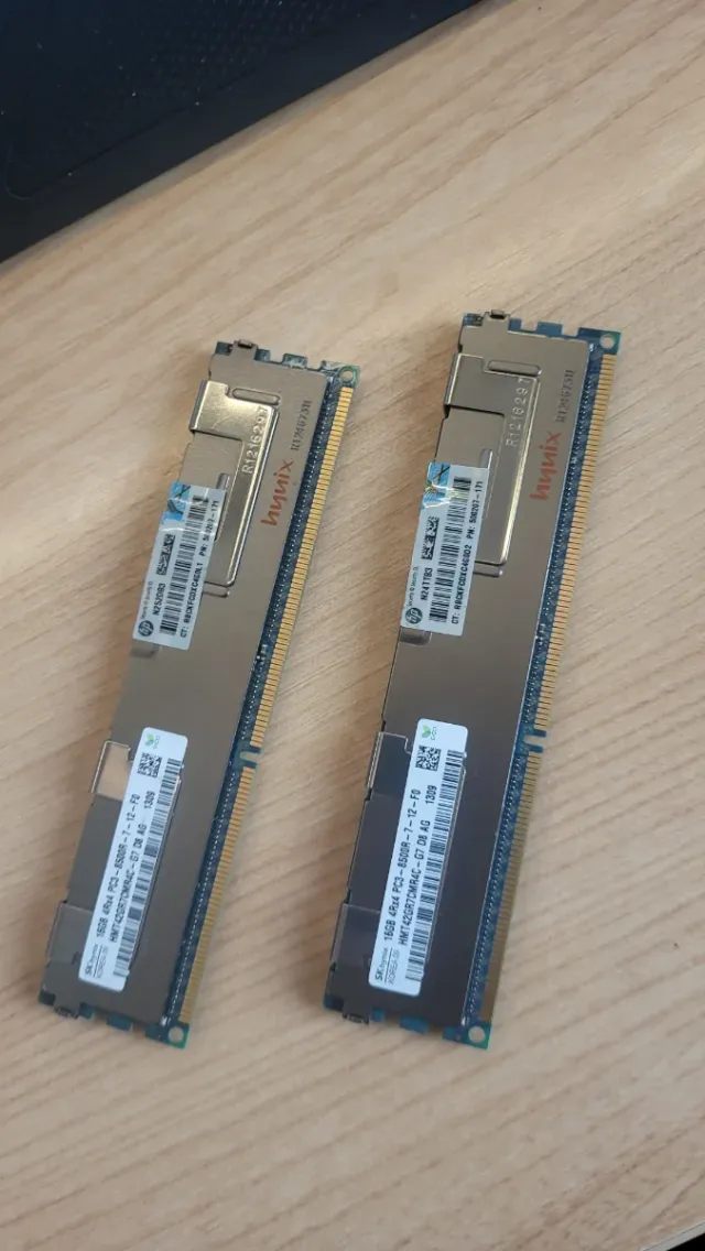 Kit 2x 16GB RAM Hynix PC3-8500R