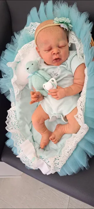 Bebé Reborn listo para ir a casa