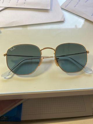 Gafas de sol Ray-Ban Hexagonal Doradas