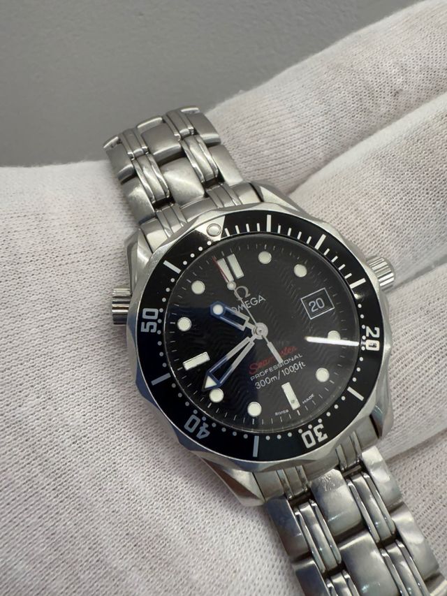 Omega Seamaster caja y documentación