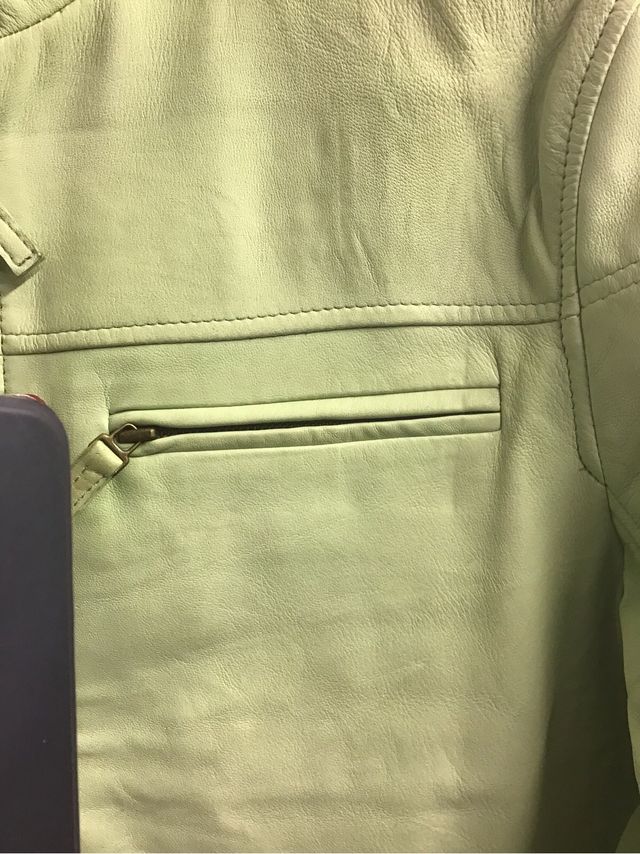 Chaqueta de piel para caballero