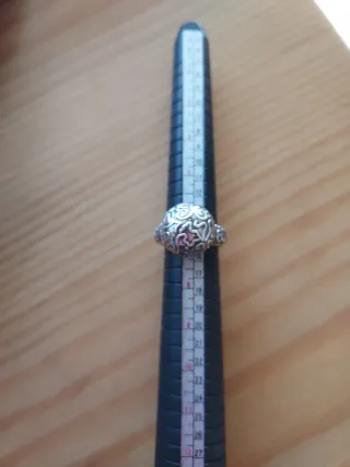 Anillo Tous Plata Ley Original Talla 20.6 mm 14