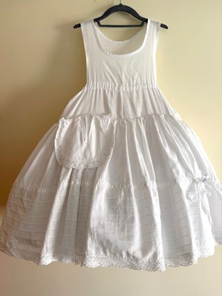 Vestido interior traje alicantino