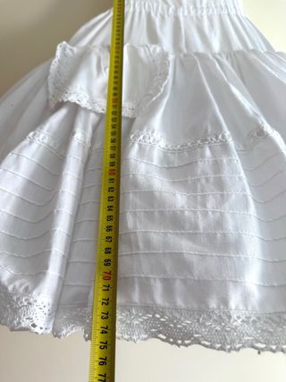 Vestido interior traje alicantino