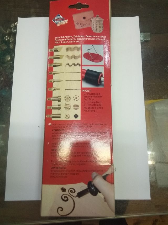 Kit de pirograbado