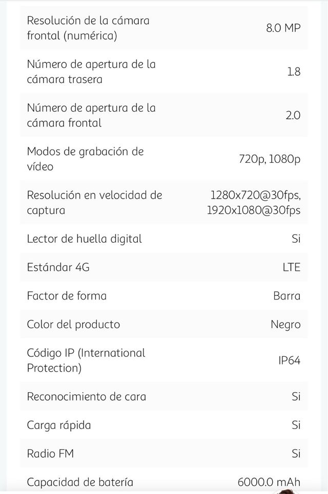Xiaomi Redmi 15C 128GB Negro