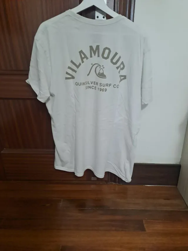 Camiseta Quiksilver Vilamoura Blanca