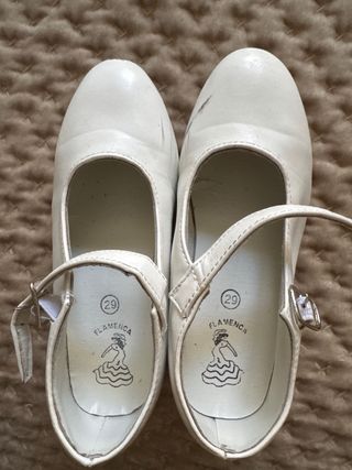 Zapatos Flamenca Peineta Pendientes Talla 29