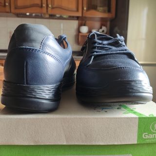 Ganter Scarpe Uomo Pelle Tg 40,5 41 Pianta Larga