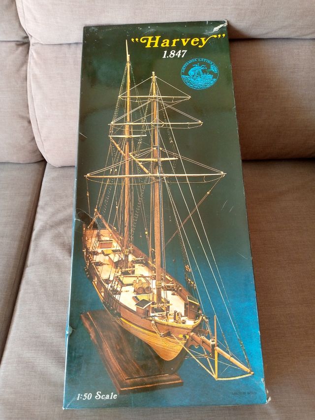 Maqueta Barco Harvey 1847 Artesanía Latina