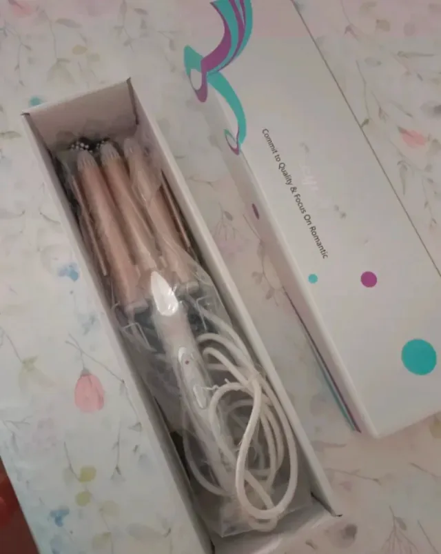 Planchas Onduladoras Oro y Blanco