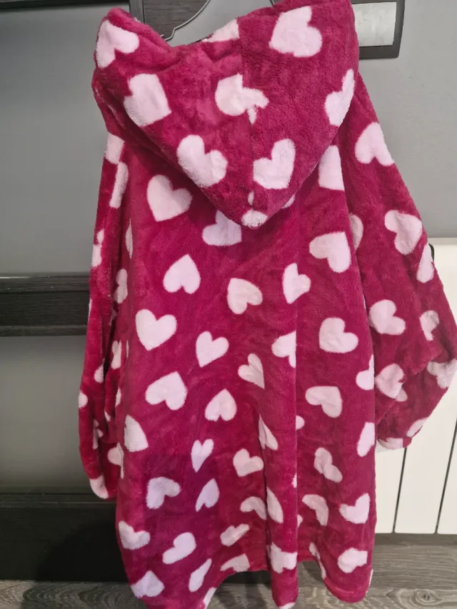 Poncho bata manta con capucha talla 9_10