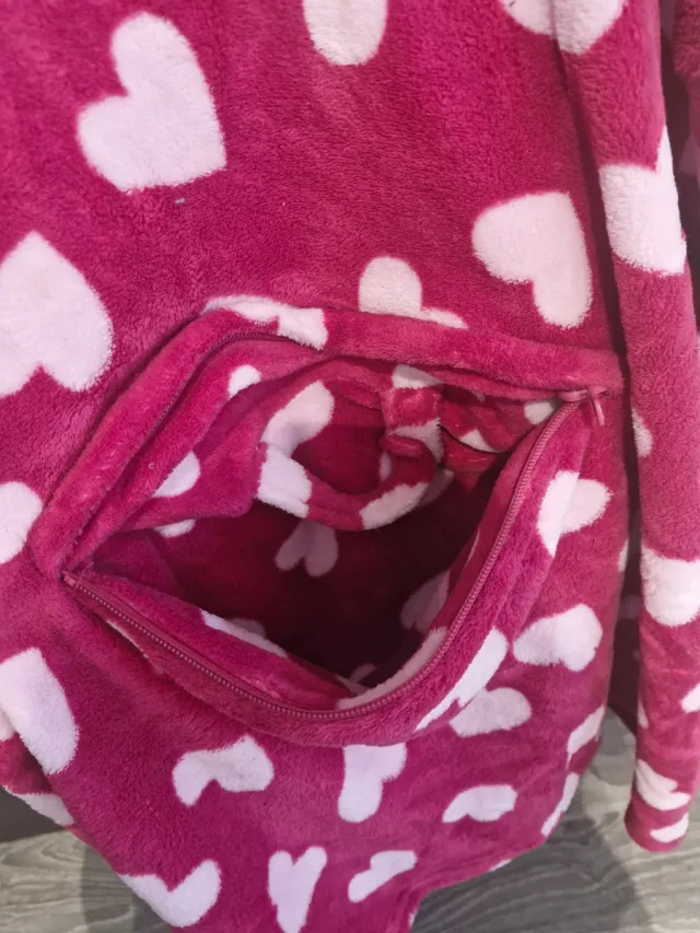 Poncho bata manta con capucha talla 9_10