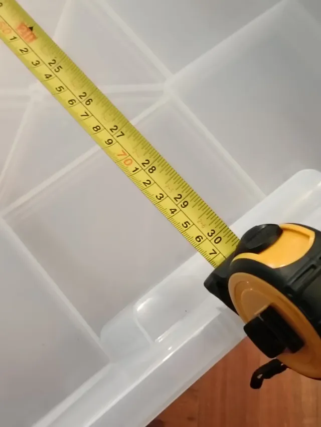 3 Cajas Almacenaje SAMLA Ikea Transparentes