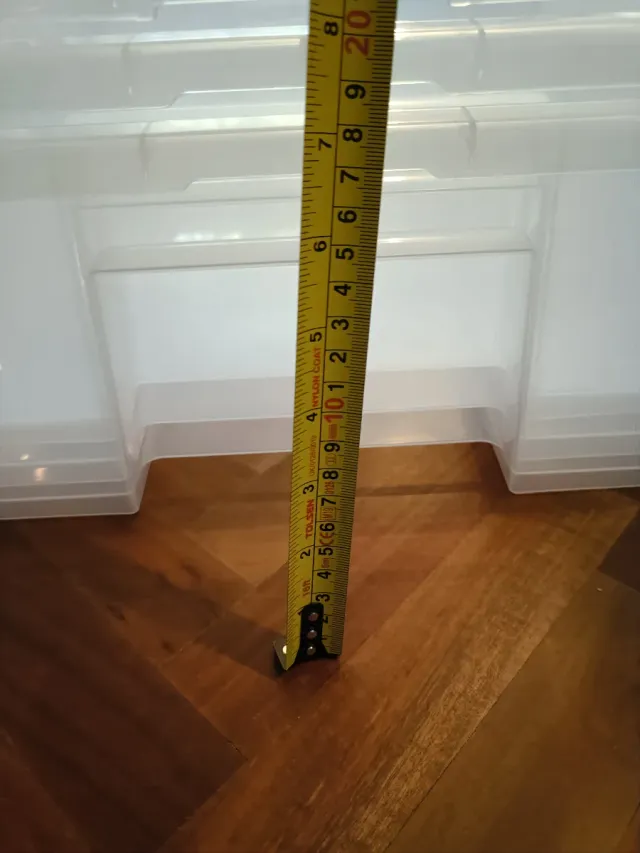 3 Cajas Almacenaje SAMLA Ikea Transparentes