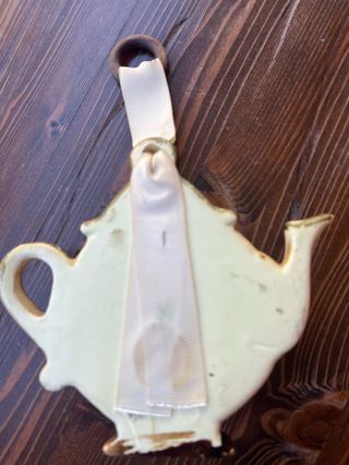 Decorazione murale tisaniera ceramica Via Veneto