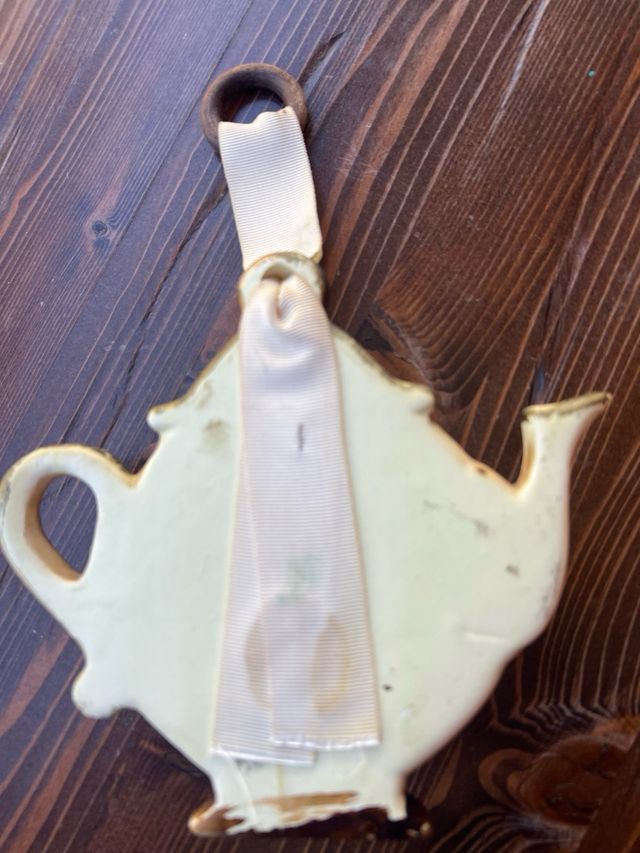 Decorazione murale tisaniera ceramica Via Veneto