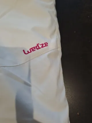 Pantalón de esquí blanco. Para 12 años