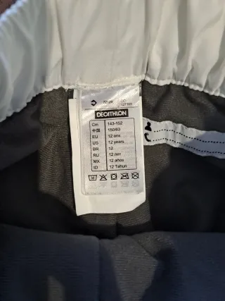 Pantalón de esquí blanco. Para 12 años
