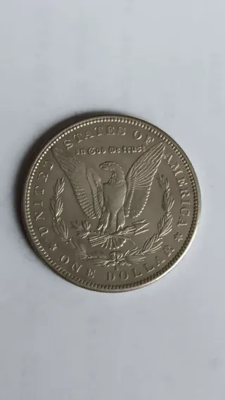Moeda Dólar Prata 1885 S