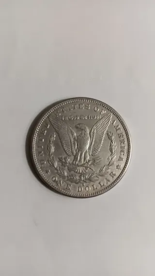 Moeda Dólar Prata 1885 S
