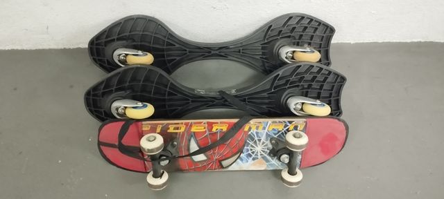 Monopatin Razor Ripster Air y Monopatin SpiderMan