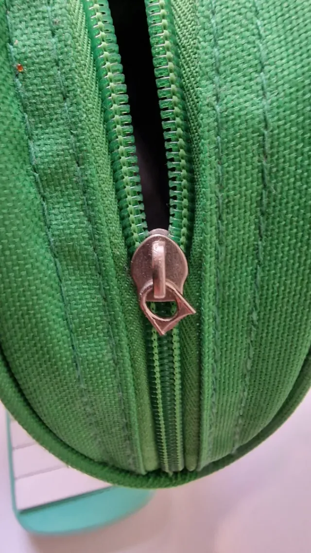 Melódica Etinger verde con funda
