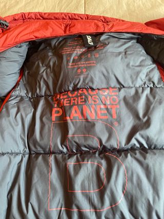 Chaleco Ecoalf Largo Rojo  55 ancho x 80cm largo