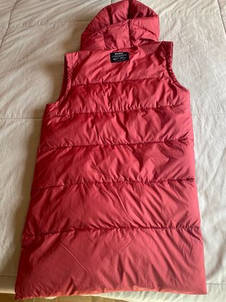 Chaleco Ecoalf Largo Rojo  55 ancho x 80cm largo