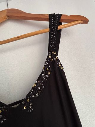 Vestido Adolfo Domínguez Negro Talla M