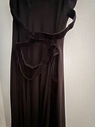 Vestido Adolfo Domínguez Negro Talla M