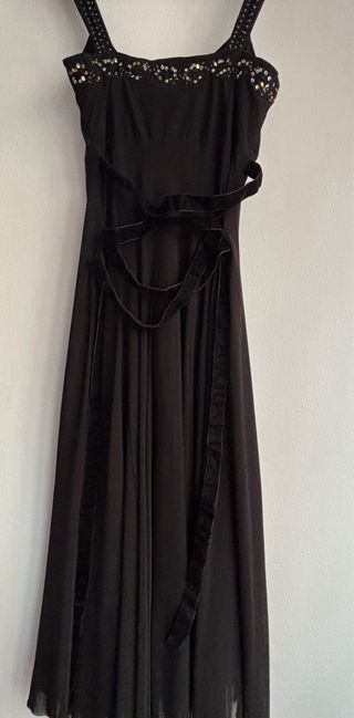 Vestido Adolfo Domínguez Negro Talla M