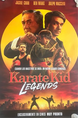 Póster Karate Kid Legends