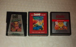 Lote 6 Juegos Clásicos Atari 2600