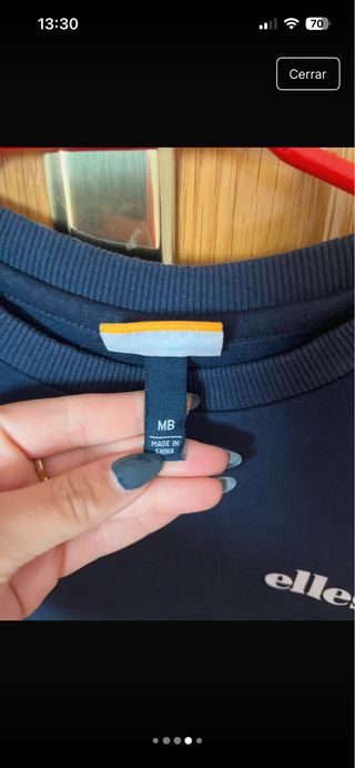 Sudadera Ellesse azul