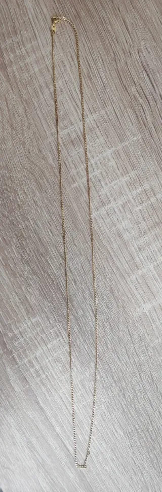 Cadena oro barbada 18k 65cm