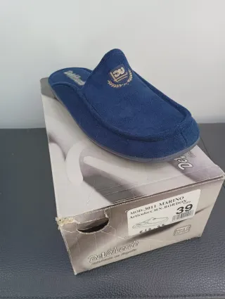 Zapatilla De Valverde Azul Talla 39